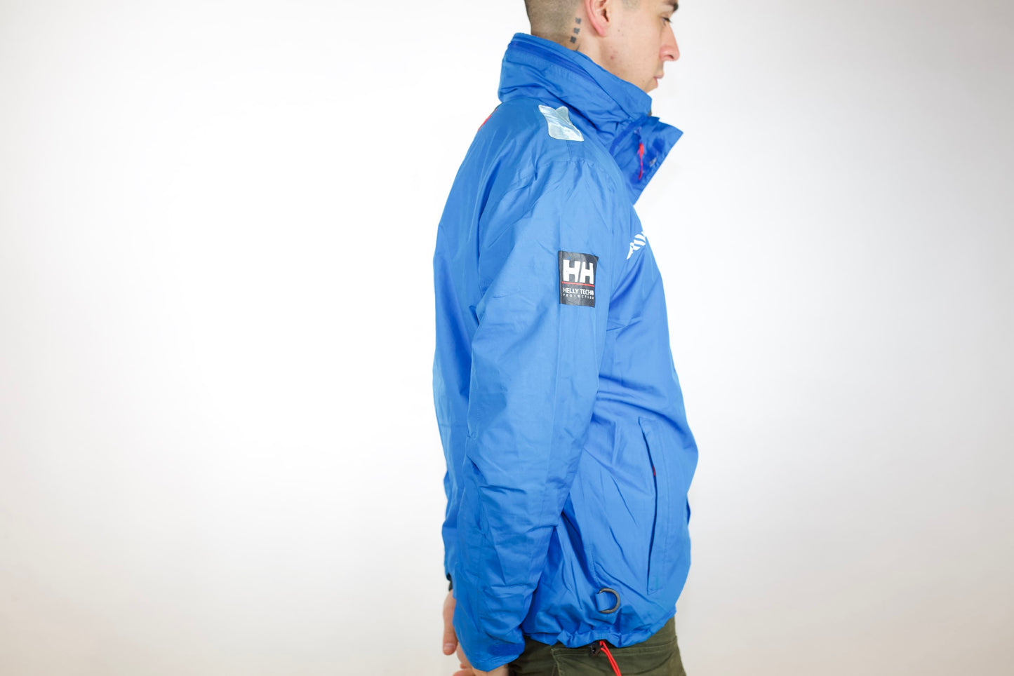 VINTAGE HELLY HANSEN HELLY TECH PROTECTION BLUE JACKET (XL)