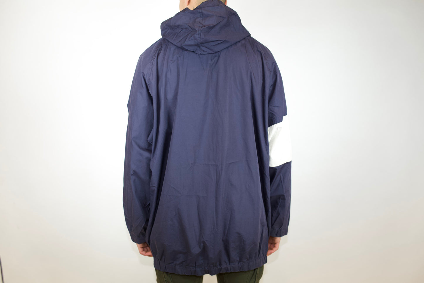 VINTAGE CHAPS RALPH LAUREN ZIP NAVY JACKET (2XL)