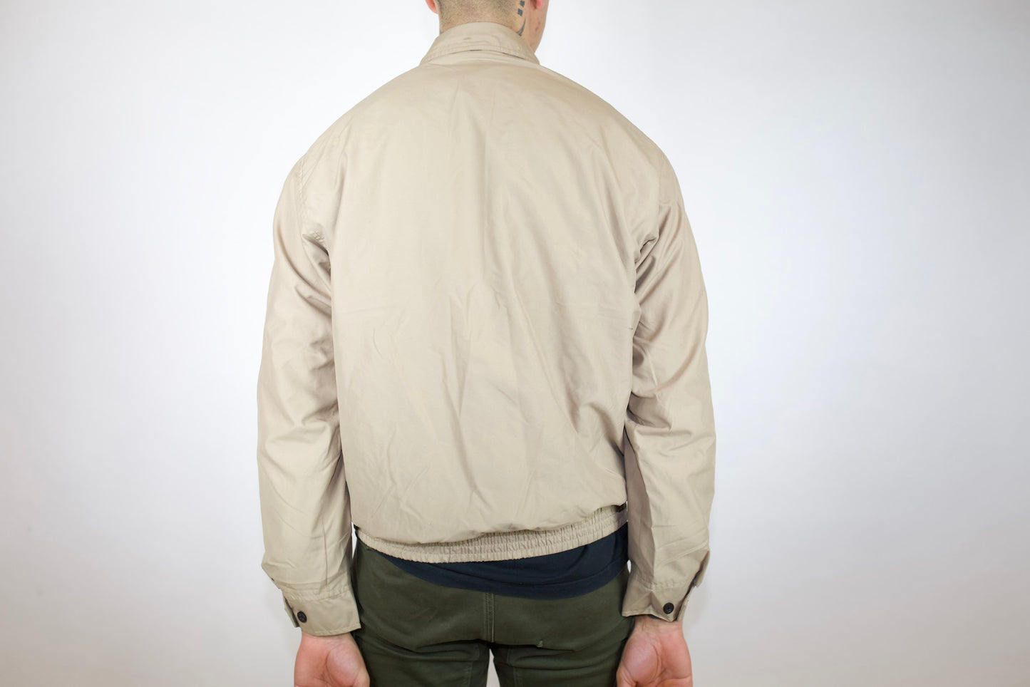 VINTAGE CHAPS RALPH LAUREN BEIGE JACKET (M)