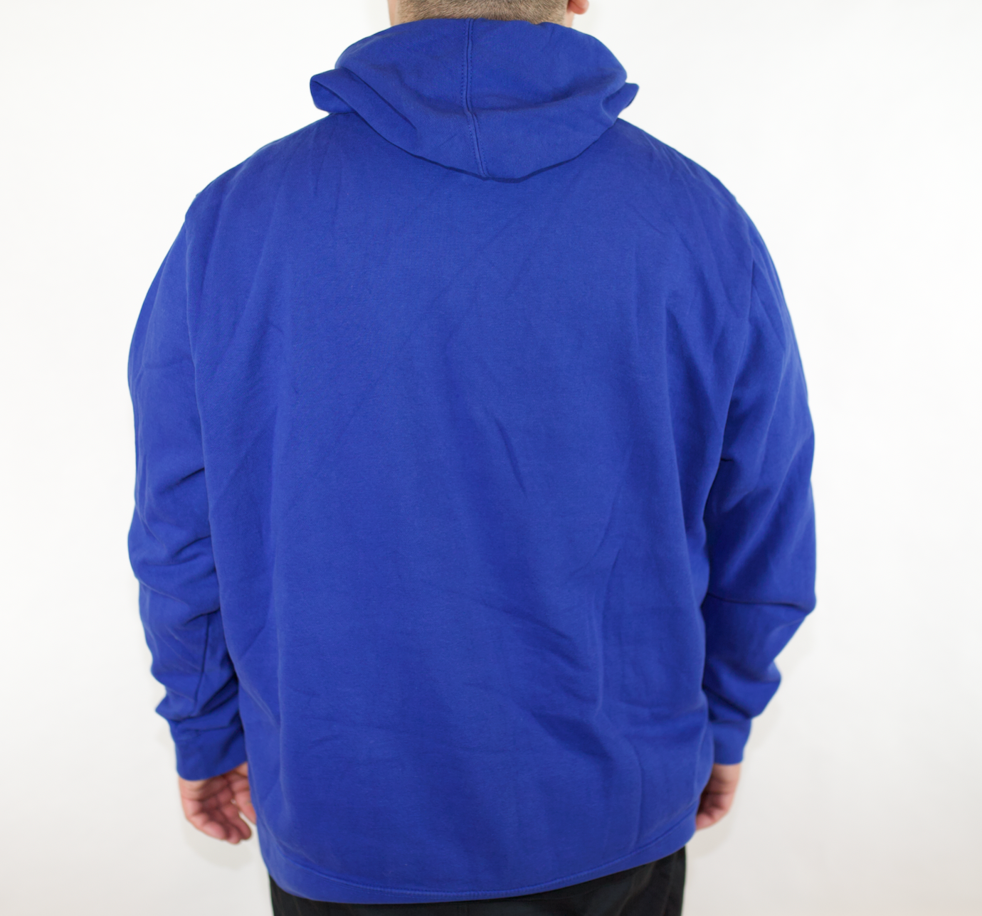 VINTAGE BLUE MAJESTIC 2016 WORLD SERIES MLB CHAMPION HOODIE (2XL)