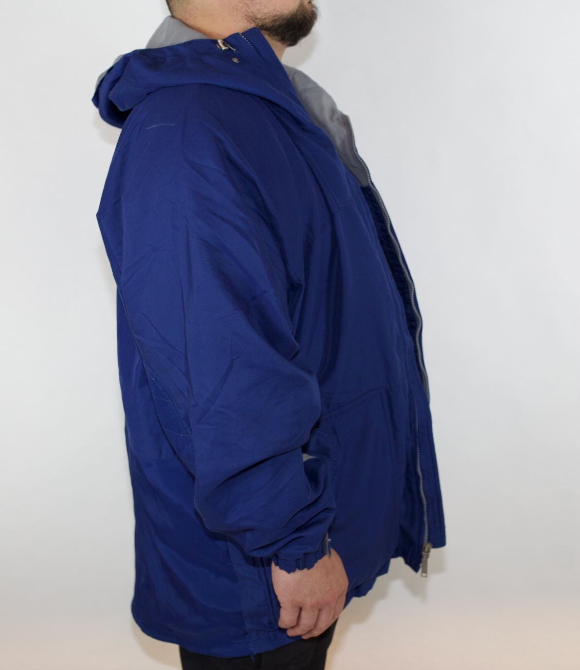 VINTAGE TIMBERLAND AUTHENIC WEATHERGEAR WATERPROOF NAVY JACKET XL (Fits XL-XXL)