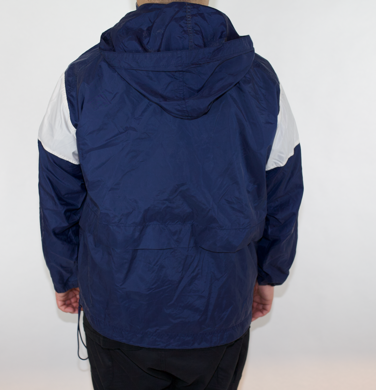 VINTAGE NAVY RED WHITE TEAM USA NIKE SPRAY JACKET(L)