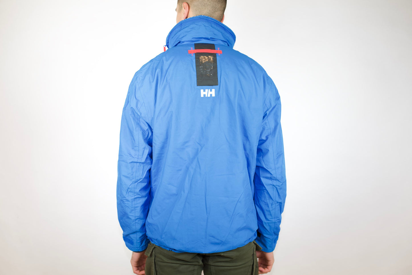 VINTAGE HELLY HANSEN HELLY TECH PROTECTION BLUE JACKET (XL)
