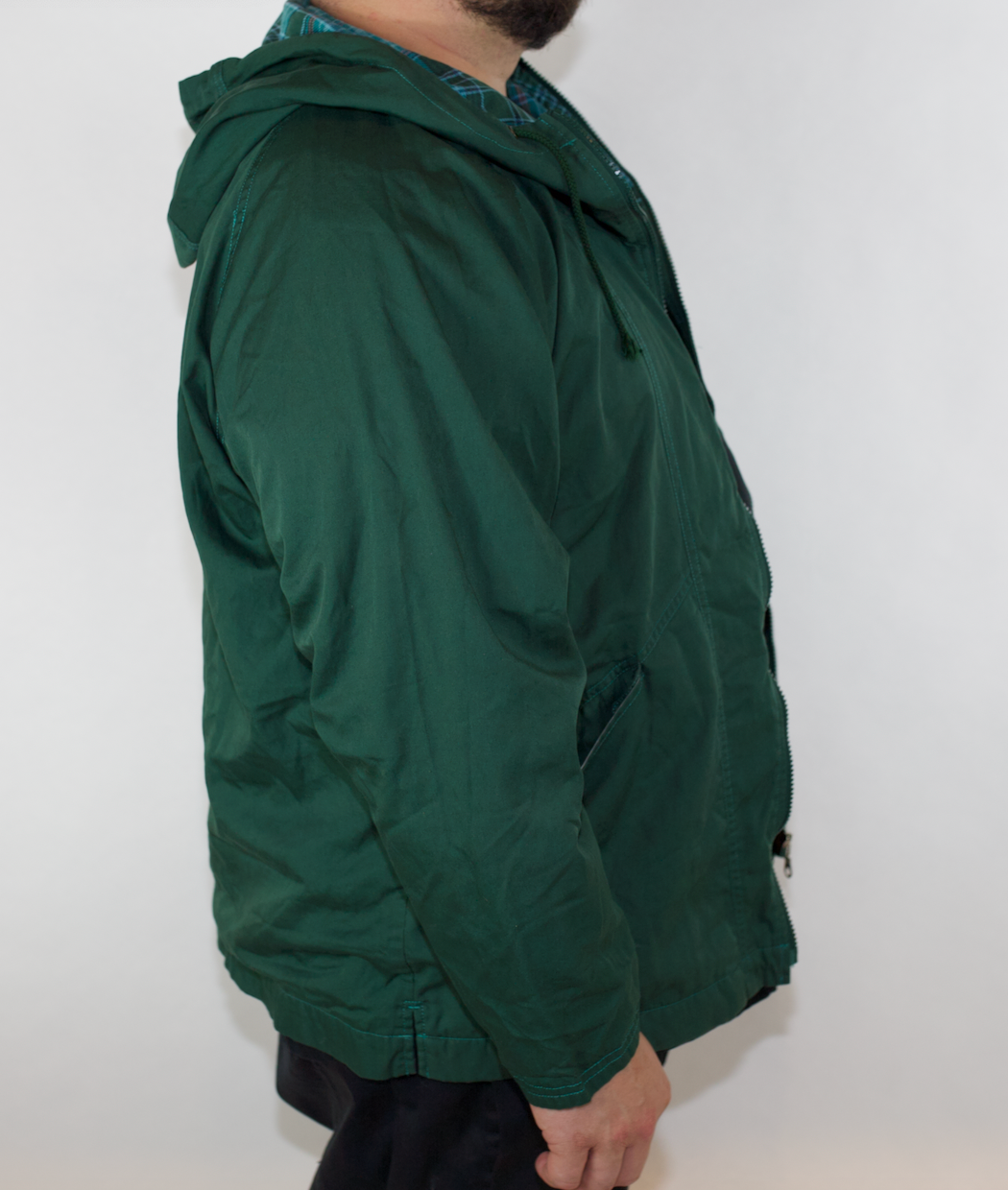 Fred perry j406319 windbreaker 2025 jacket green
