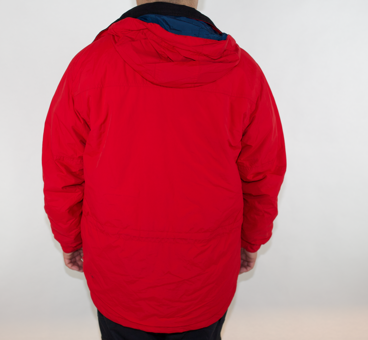 VINTAGE L.L. BEAN RED BOMBER JACKET MENS (M) FITS M-L