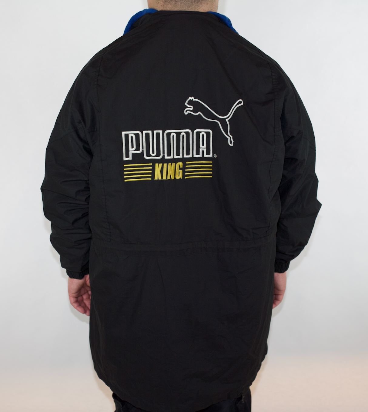 VINTAGE BLACK PUMA KING JACKET XL