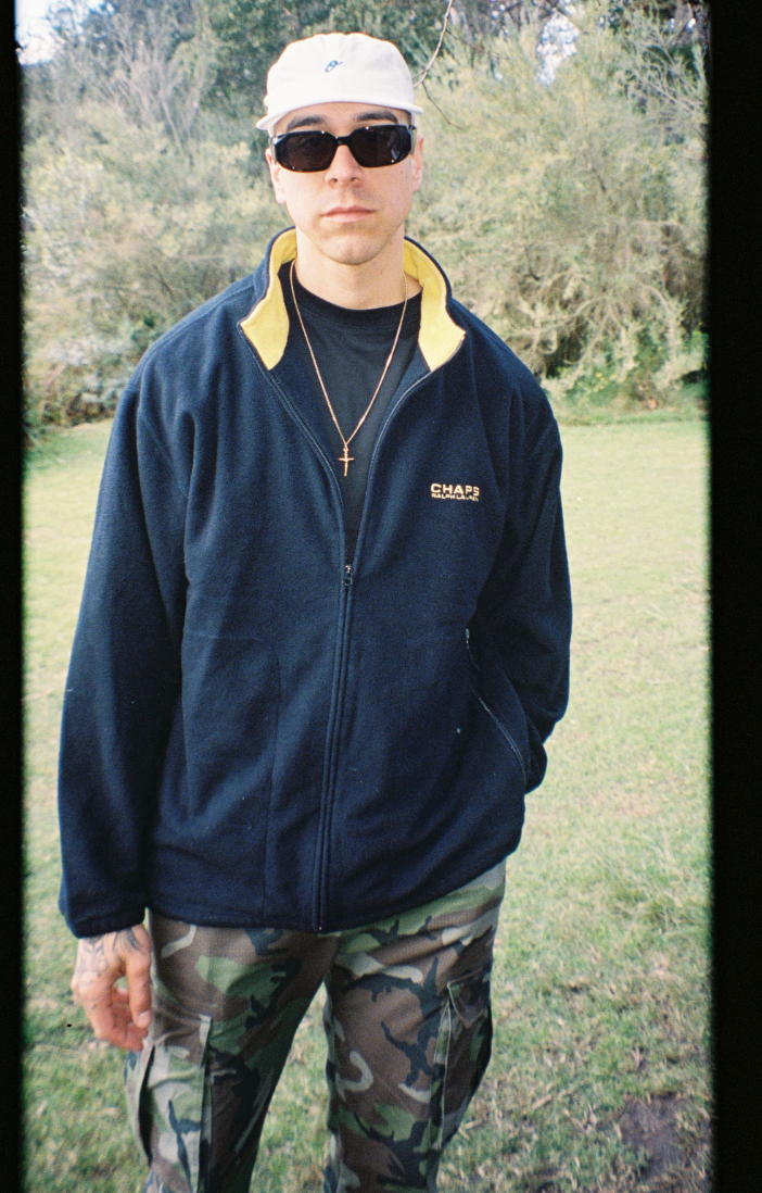 Chaps 2025 fleece pullover